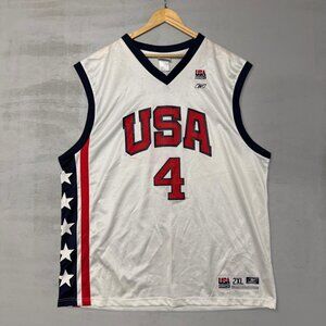 USA Basketball Jersey Mens XXL NBA Basketball Michael Finley Reebok